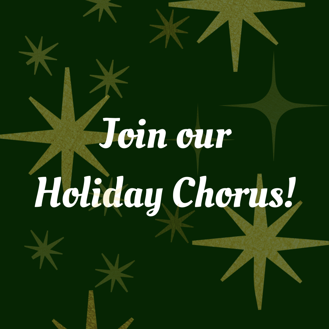 Seasonal chorus returns!