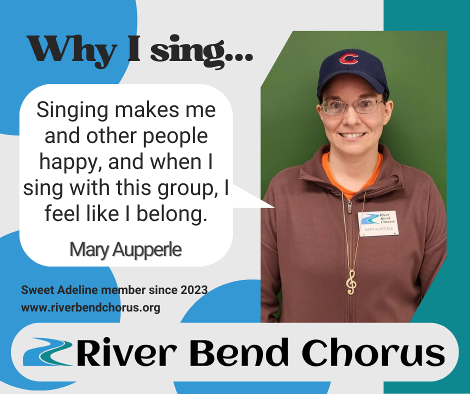 Mary Aupperle is Singer of the Month